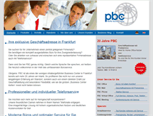 Tablet Screenshot of pbc-ffm.de